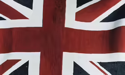 a flag with some sort of red, black, and blue