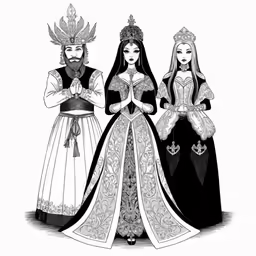 the princess and the frog in renaissance dress
