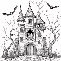 halloween coloring pages for adults free printable