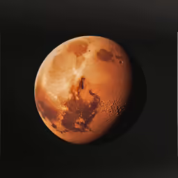 a photograph of the earth covered in rust