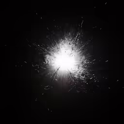 the sun that is shining through a hole in the sky