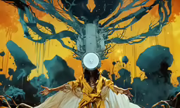 there is an image of a fantasy woman