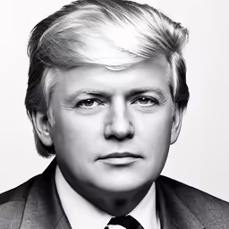 a black and white photo of a man wearing a suit and tie