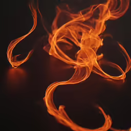 some kind of fire that is being photographed