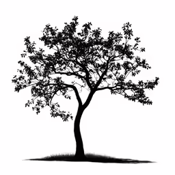 a tree with leaves on the branches