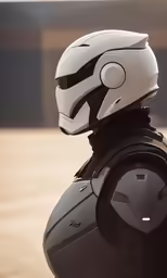 helmet and backpack on an armrest and riding gear