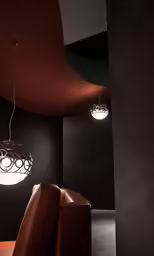 modern chandelier lighting in an elegant room