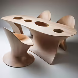wood object on a white background with several holes