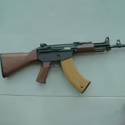 an ak75 with polymer stock is a good looking weapon