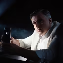 a man taking a photo of something on his phone
