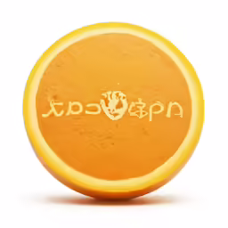 the word anacosta is cut into several sections, including an orange