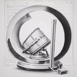 the drawing depicts a machine with the wheels still attached to it