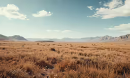 a scenic area surrounded by mountains and plains
