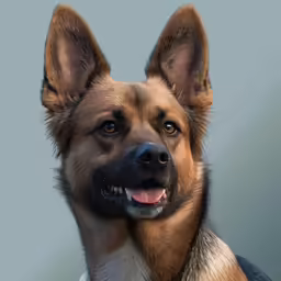 an extremely cute brown dog posing for a picture