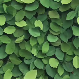 the background of a bush of green leafy plant