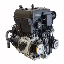 the large four cylinder engine, with its manual on