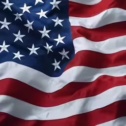 an american flag with the word america written on it