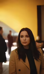 a women who is looking at the camera