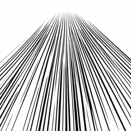 a drawing of lines on a white background