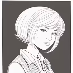the character in this comics book is very cute