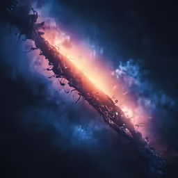 some sort of object that is floating in the sky