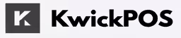 a logo of kwickpos and the name of the company