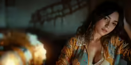 a woman that is looking at the camera