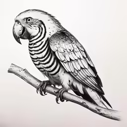 a colorful bird perched on top of a tree branch