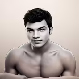 an image of a man without a shirt