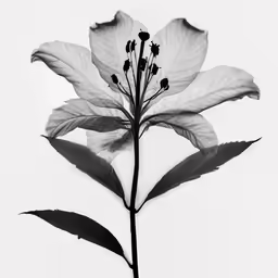 a leafy plant is shown with long leaves