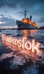 an image of an adventure scene with the words adventure spelled out