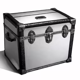 a large chest with two handles and a handle is shown