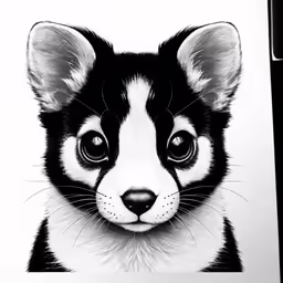 an animal is shown in the middle of this illustration