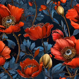 an image of the same flowers on this picture