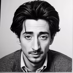 a close up photo of a man with a goatee