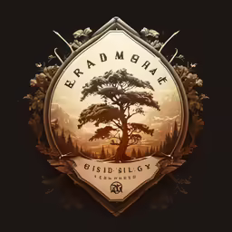a graphic shows a stylized tree with the name bradley