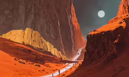 there is a large mountain that appears to have a very steep cliff