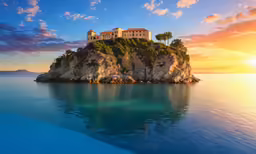 a very nice small island in the ocean