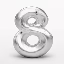 a set of three metal balls with holes