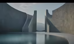 a stone building that is very unique