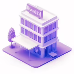 a building that is on top of a surface