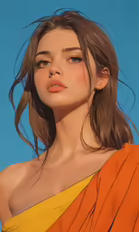 an image of a woman with brown hair