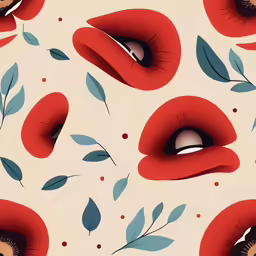 a very cute wallpaper with many different things
