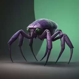 the creepy looking insect with its eyes wide open