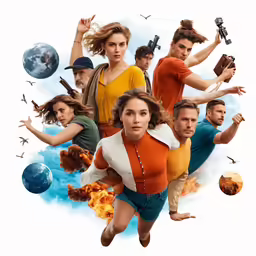 the poster for the new netflix series, orange is the new black