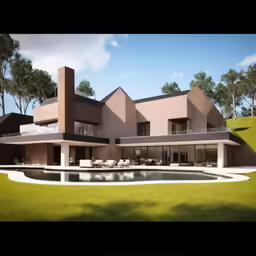 this is the exterior of a modern house