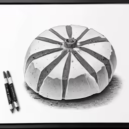 some kind of thing is next to a drawing