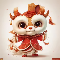 this is an image of a paper cut out of a chinese doll