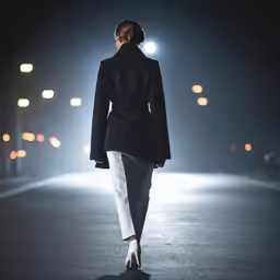 an image of a female fashion show runway