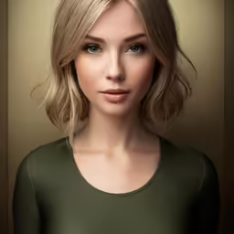 a very nice and beautiful blonde woman with long blond hair